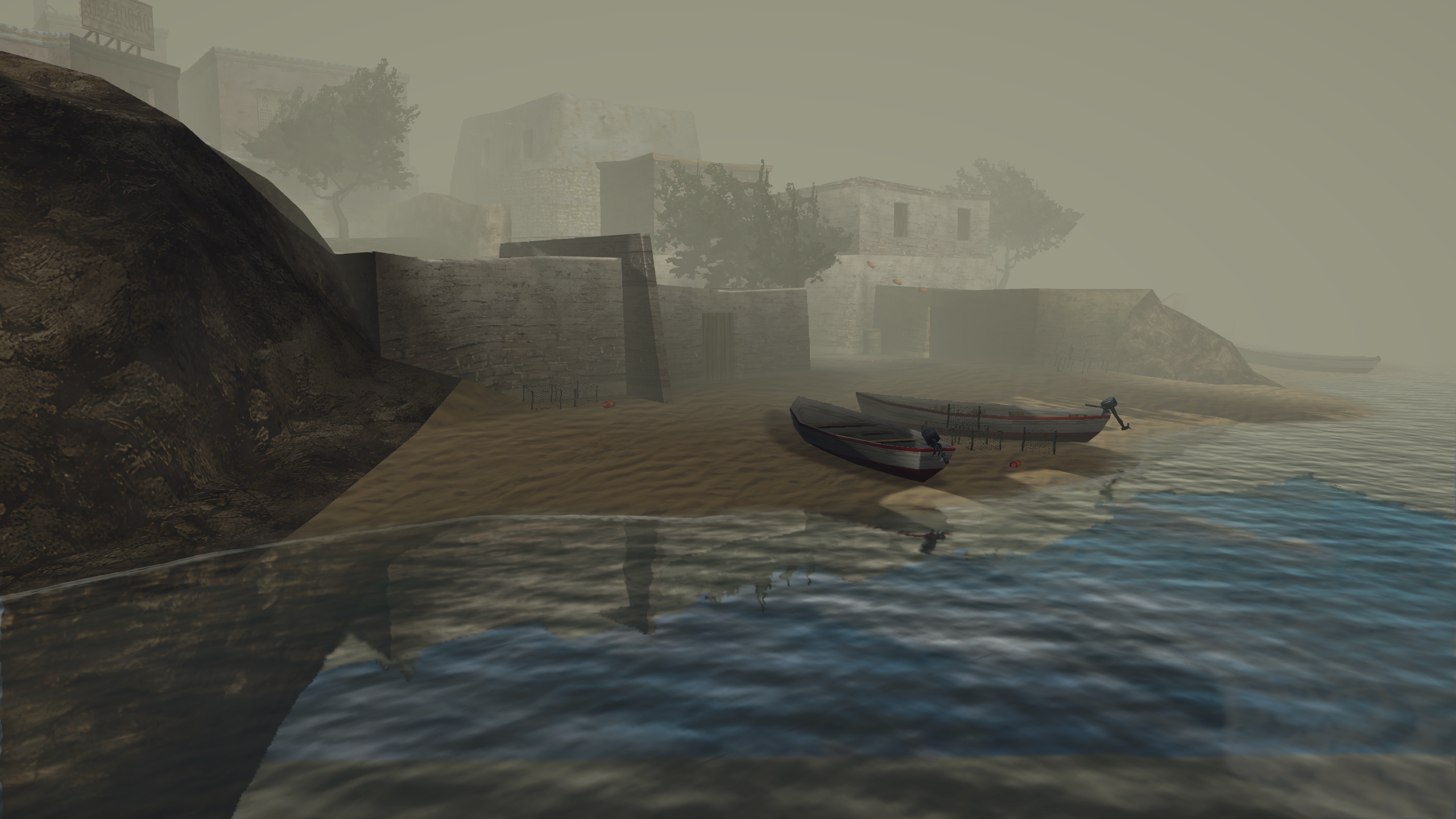 Fish Hook with its rebuilt water and lighting