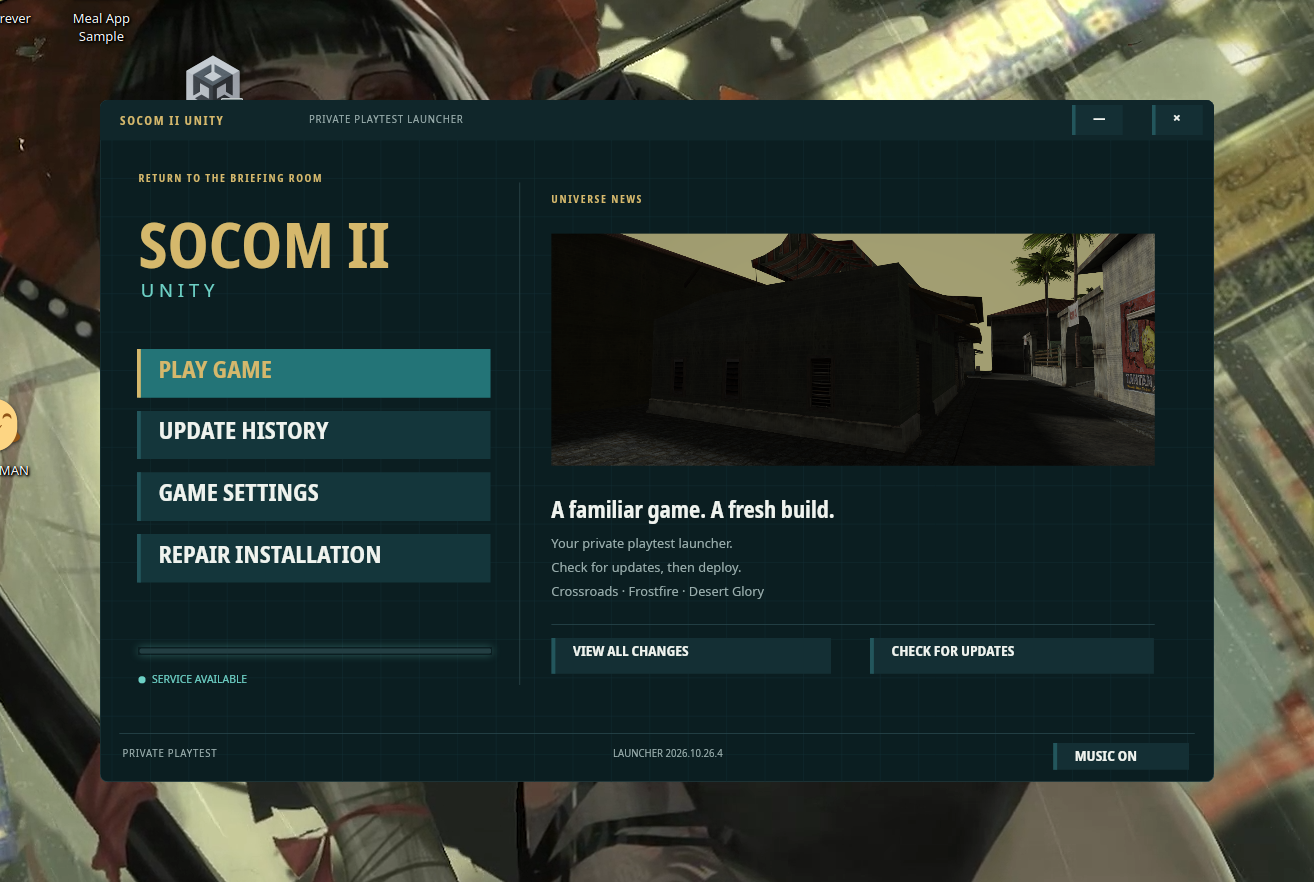 One launcher, fewer reinstallations — actual development capture